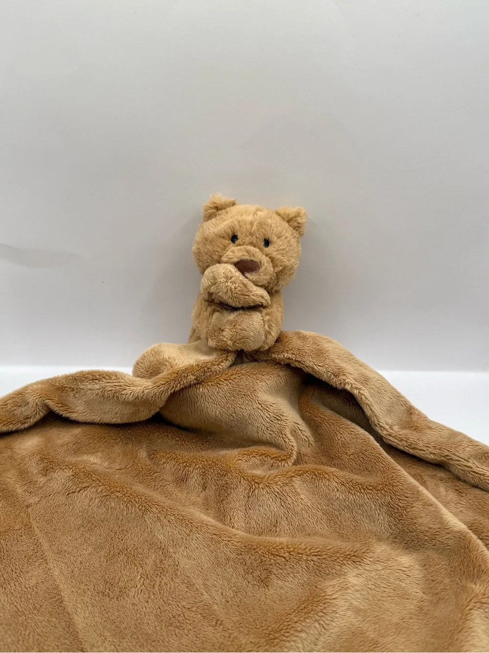 Baby Jellycat Bartholomew Bear Baby Lovey Soother Security Blanket Plush